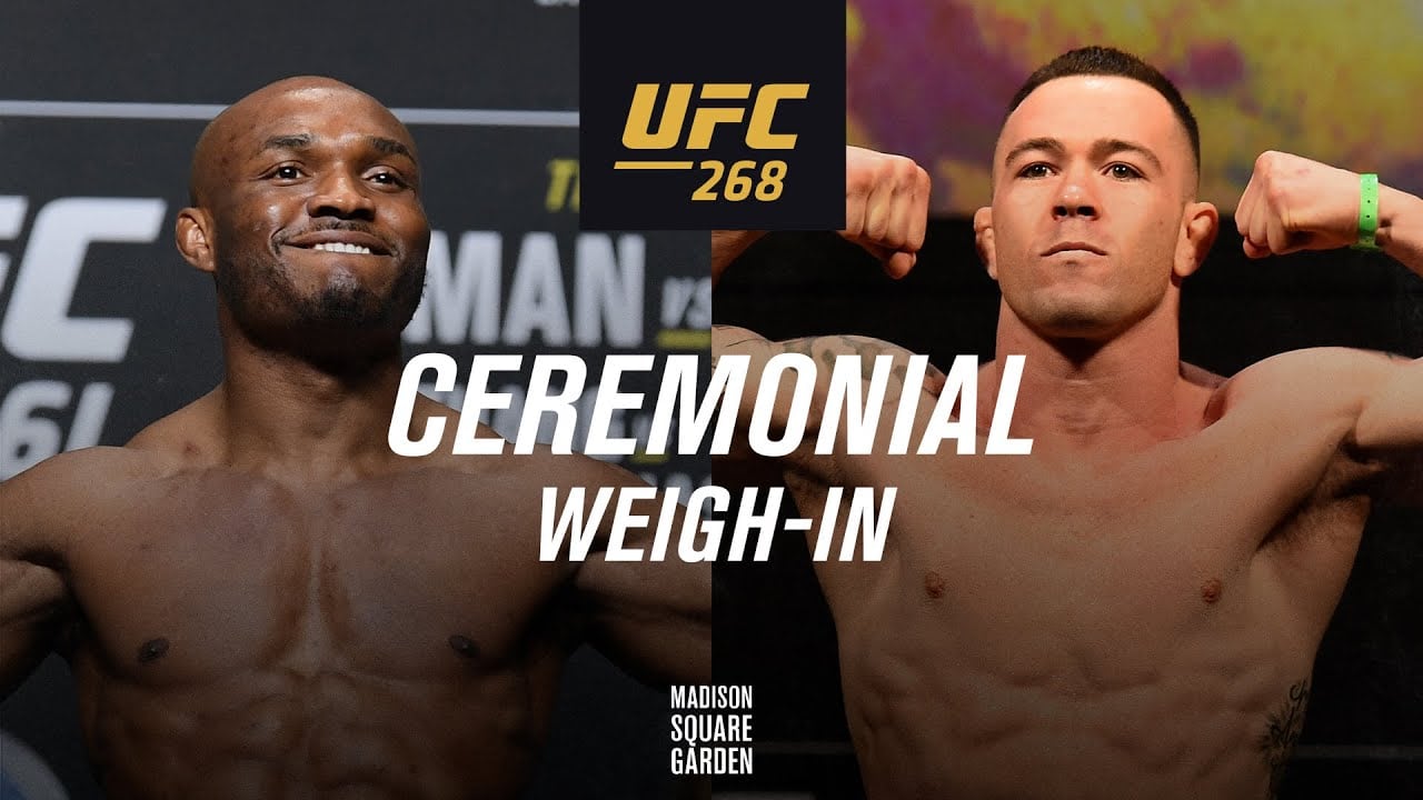 Ceremonia ważenia przed UFC 268 na żywo od 22 00 WIDEO MMA PL