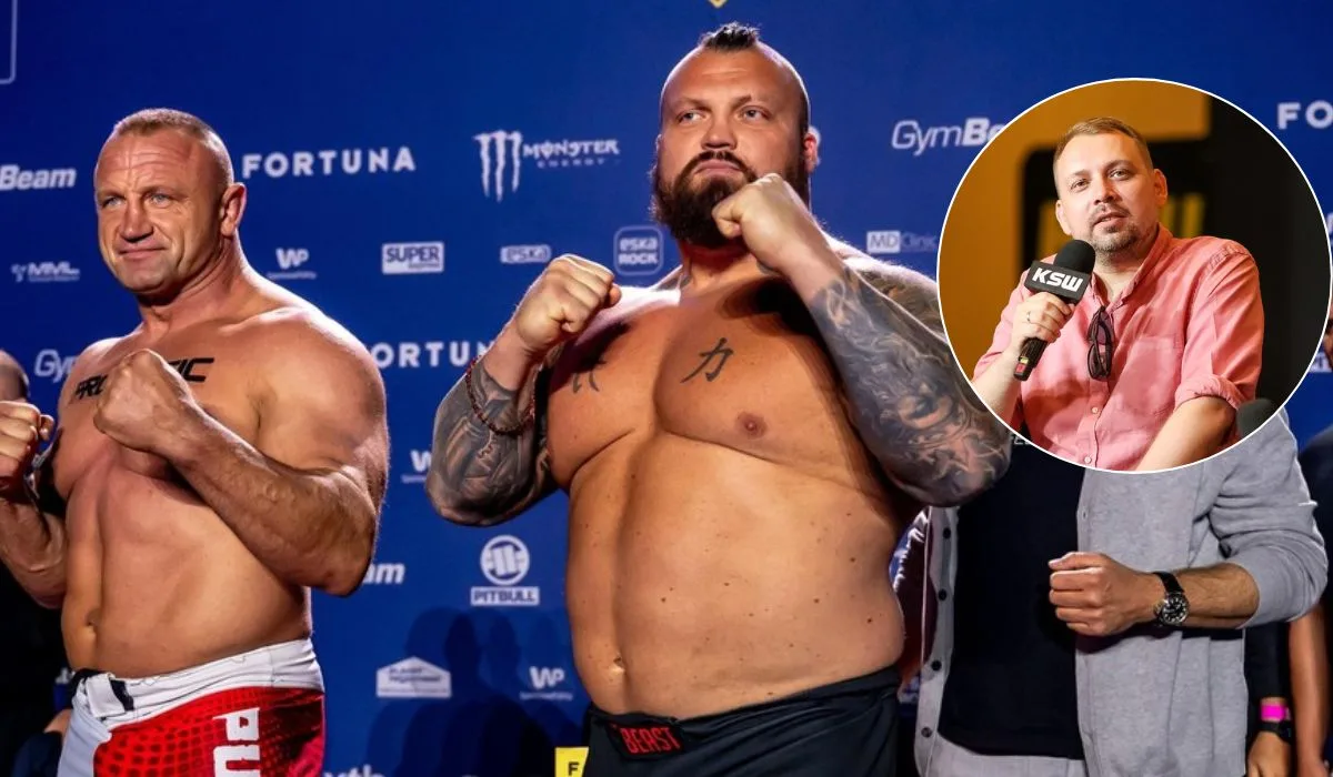 KSW chciało konfliktem promować walkę Pudzian vs Hall, ale Brytyjczyk… przed kamerami nie umiał