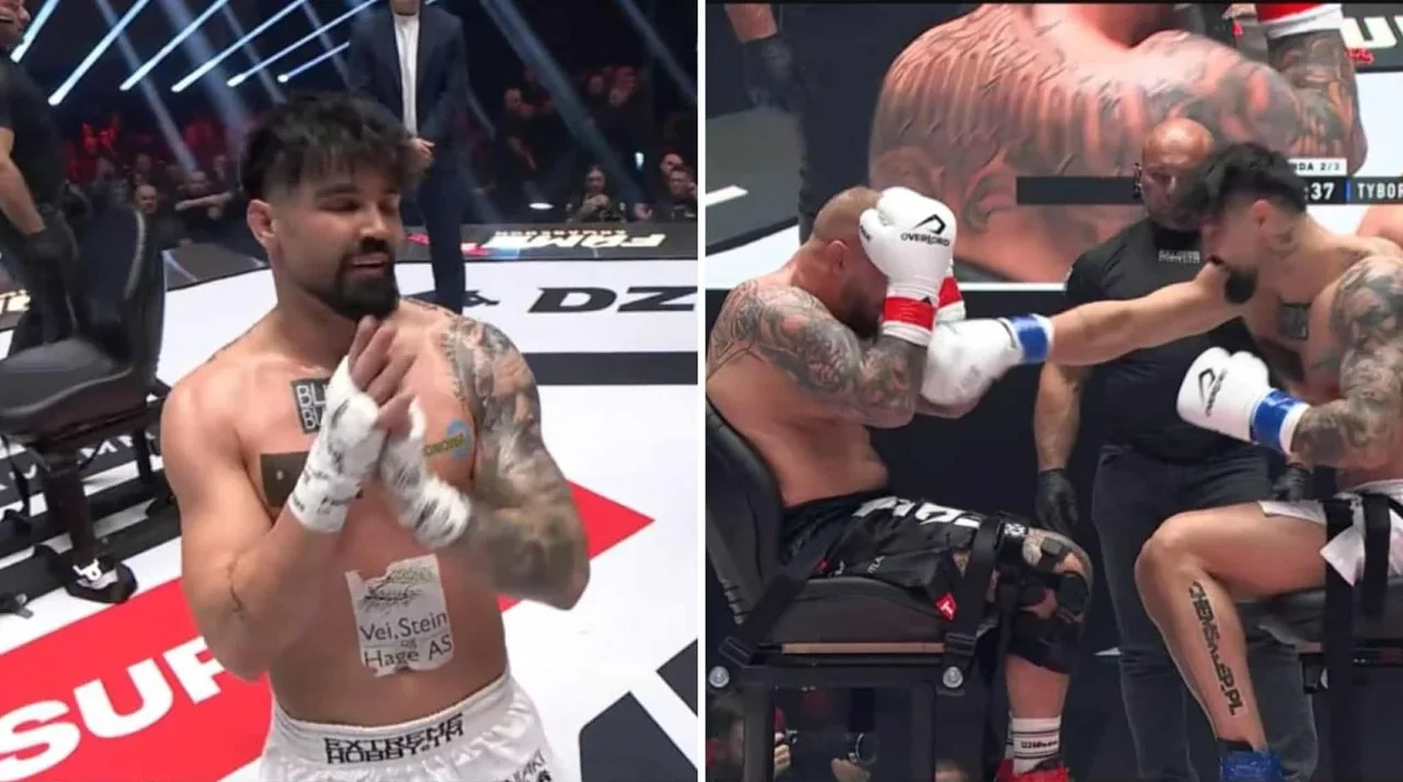 FAME 28: Udany rewanż! Paweł Tyburski pokonuje Marcina Wrzoska w starciu na siedząco