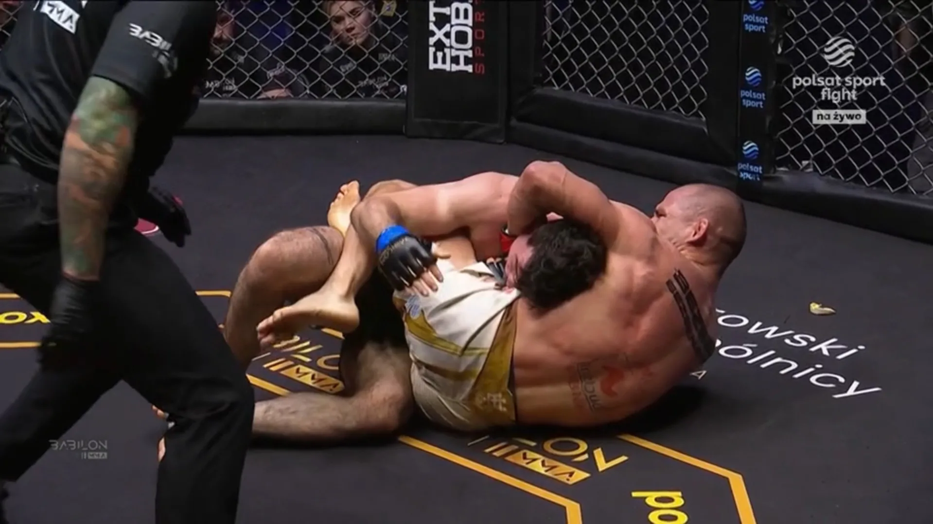 Babilon MMA 55: Szymon Rakowicz poddaje Adriana Wieliczko gilotyną