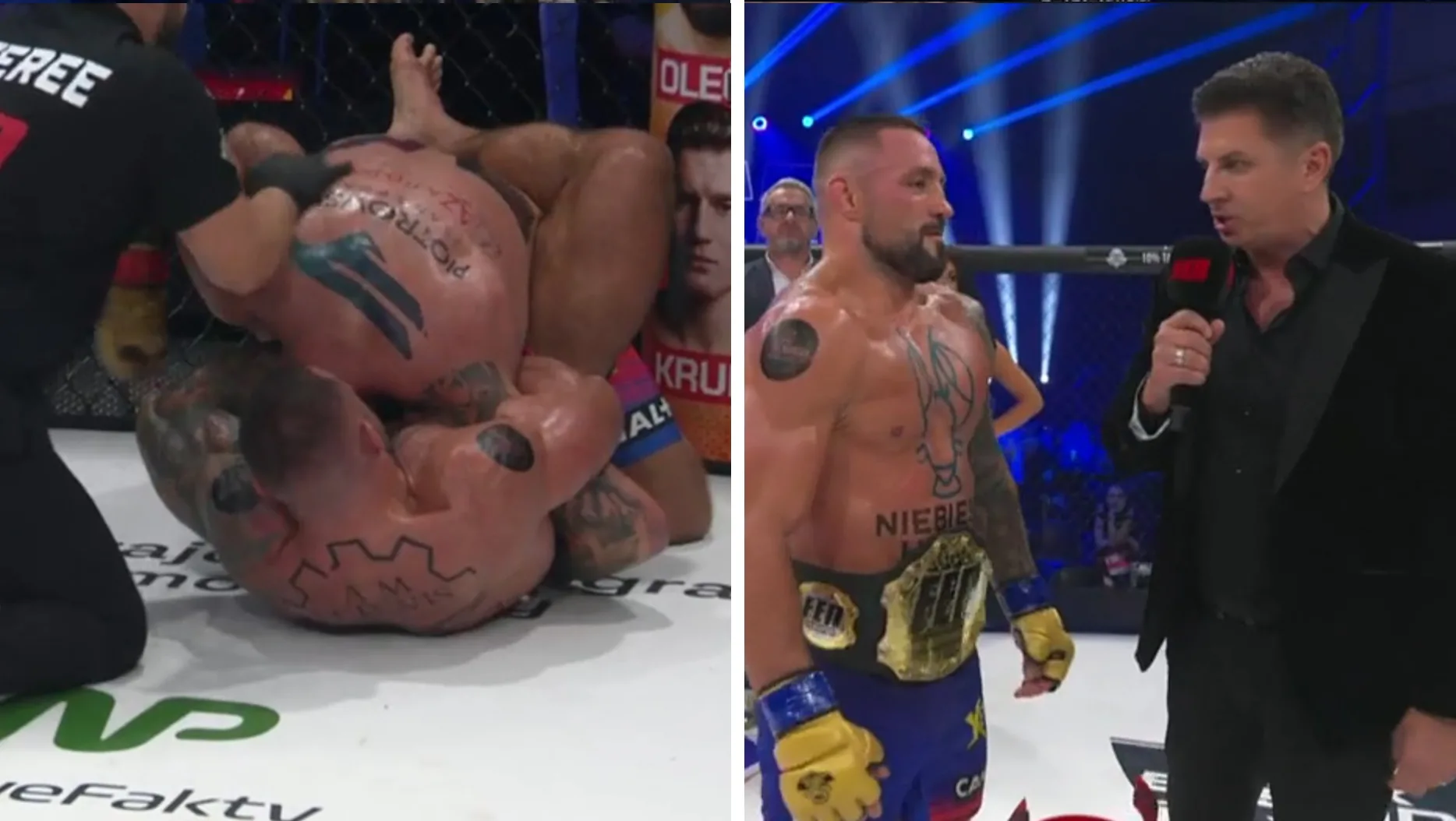 FEN 60: Mateusz Janur poddał Tomasza Ostrowskiego gilotyną! Tymczasowy mistrz już pełnoprawnym! [WIDEO]