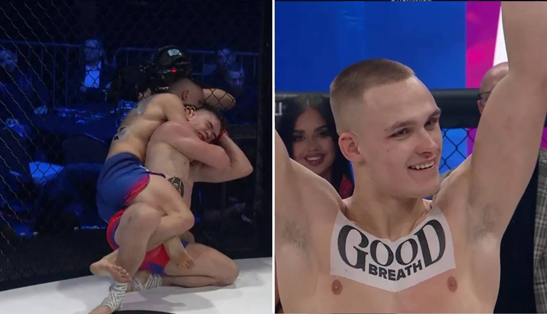 FEN 60: Olgierd Kozielski ekspresowo poddaje Pawlaka w starciu debiutantów [WIDEO]