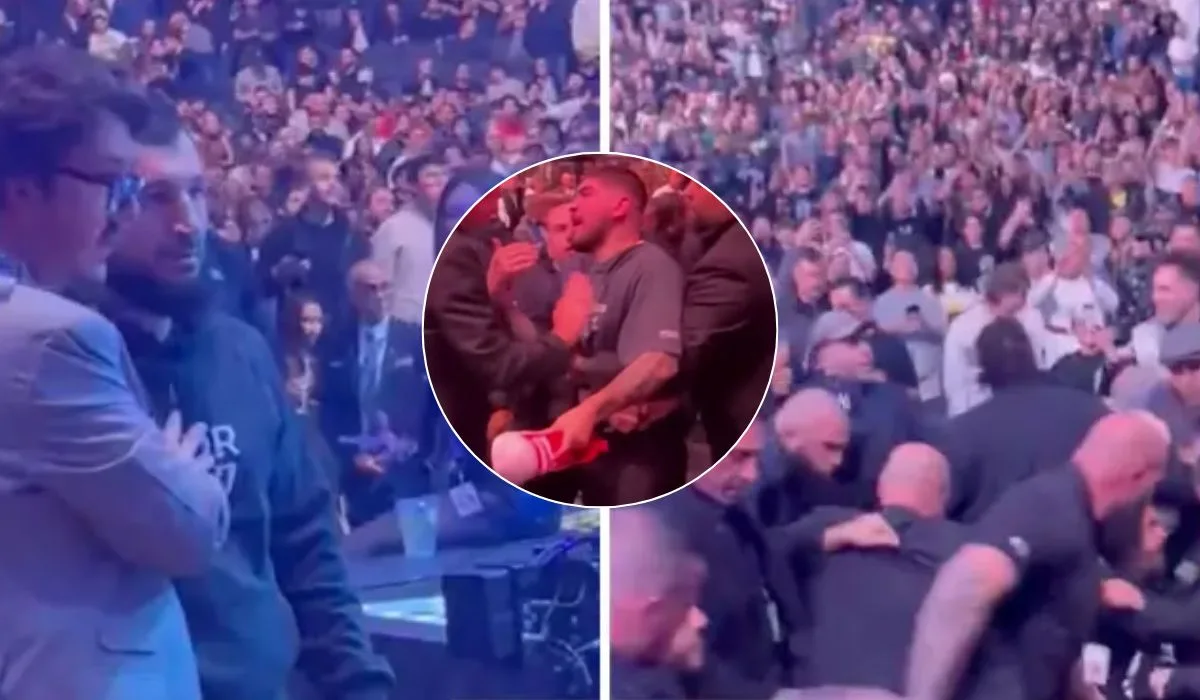 Zadyma na trybunach podczas UFC 322 w Nowym Jorku. Udział brali m.in. Nurmagomedov i Danis [WIDEO]