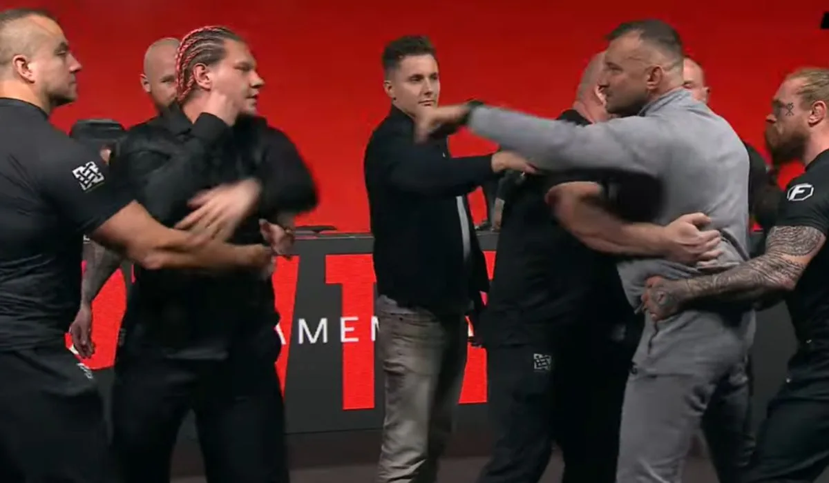 Mocny staredown między Marconiem i Jóźwiakiem. Doszło do niespodziewanego [WIDEO]