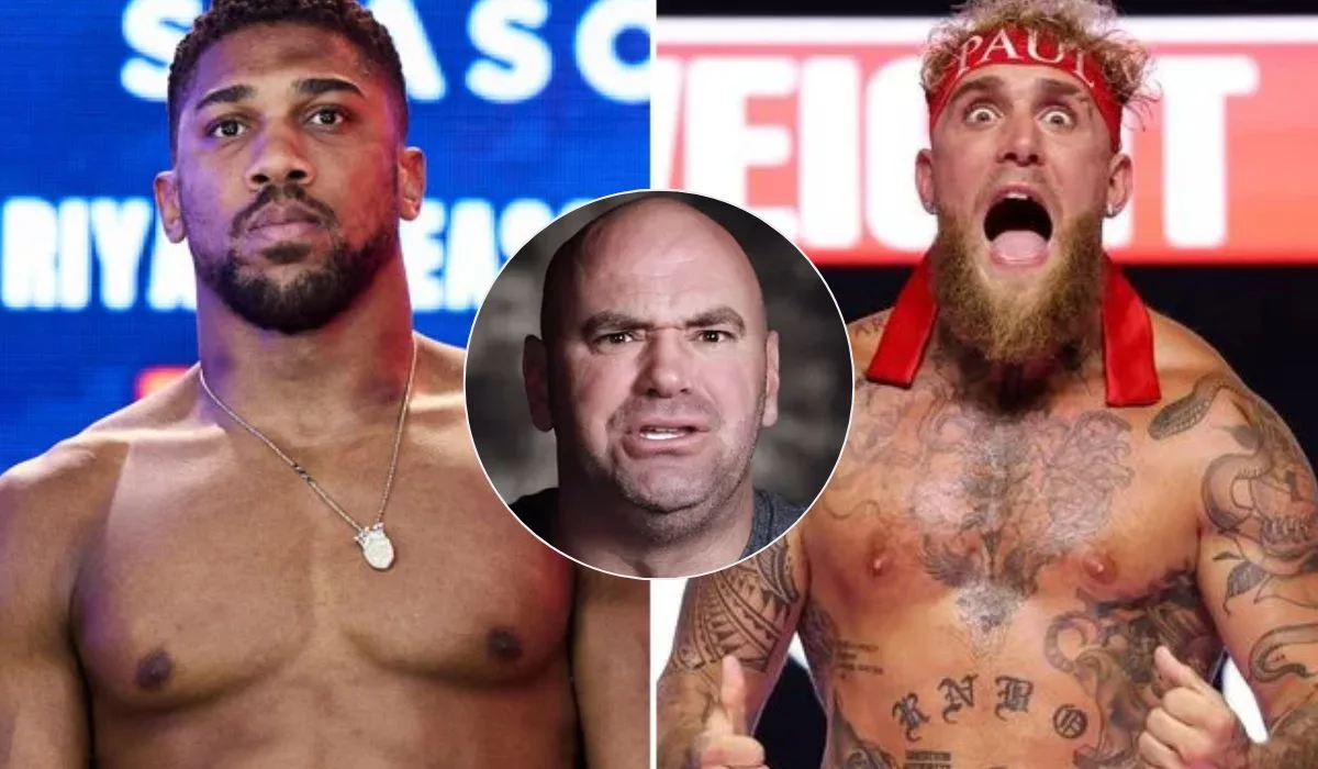 „To jest bardzo zły pomysł” – Dana White skomentował walkę Jake Paul vs Anthony Joshua