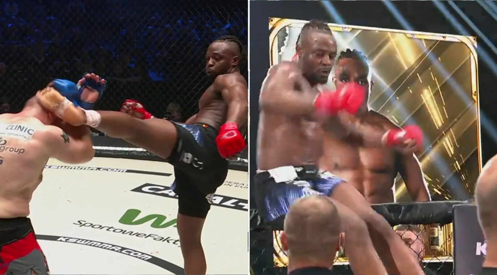 KSW 112: Cedric Lushima wygrywa z Januszem po kontrowersyjnej decyzji