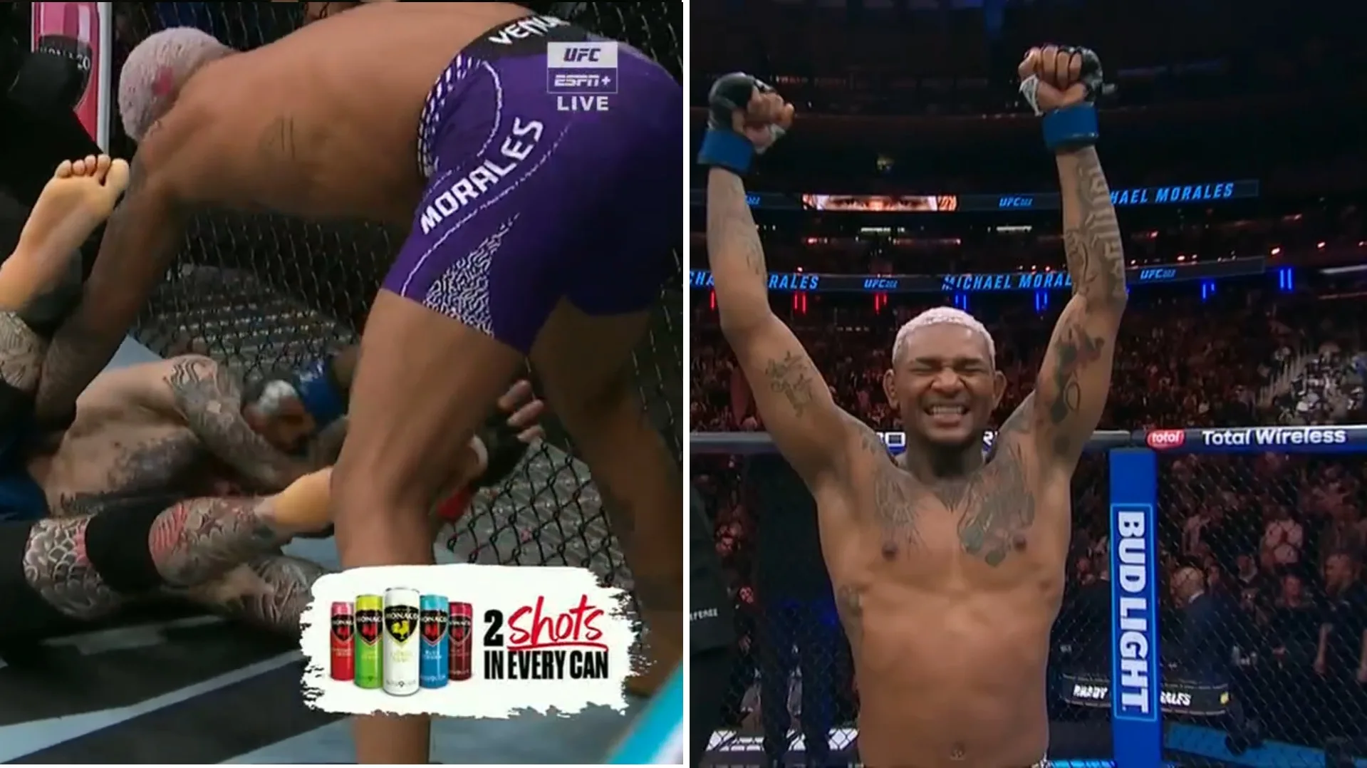 UFC 322: Michael Morales niespodziewanie nokautuje Seana Brady’ego i wciąż jest niepokonany [WIDEO]