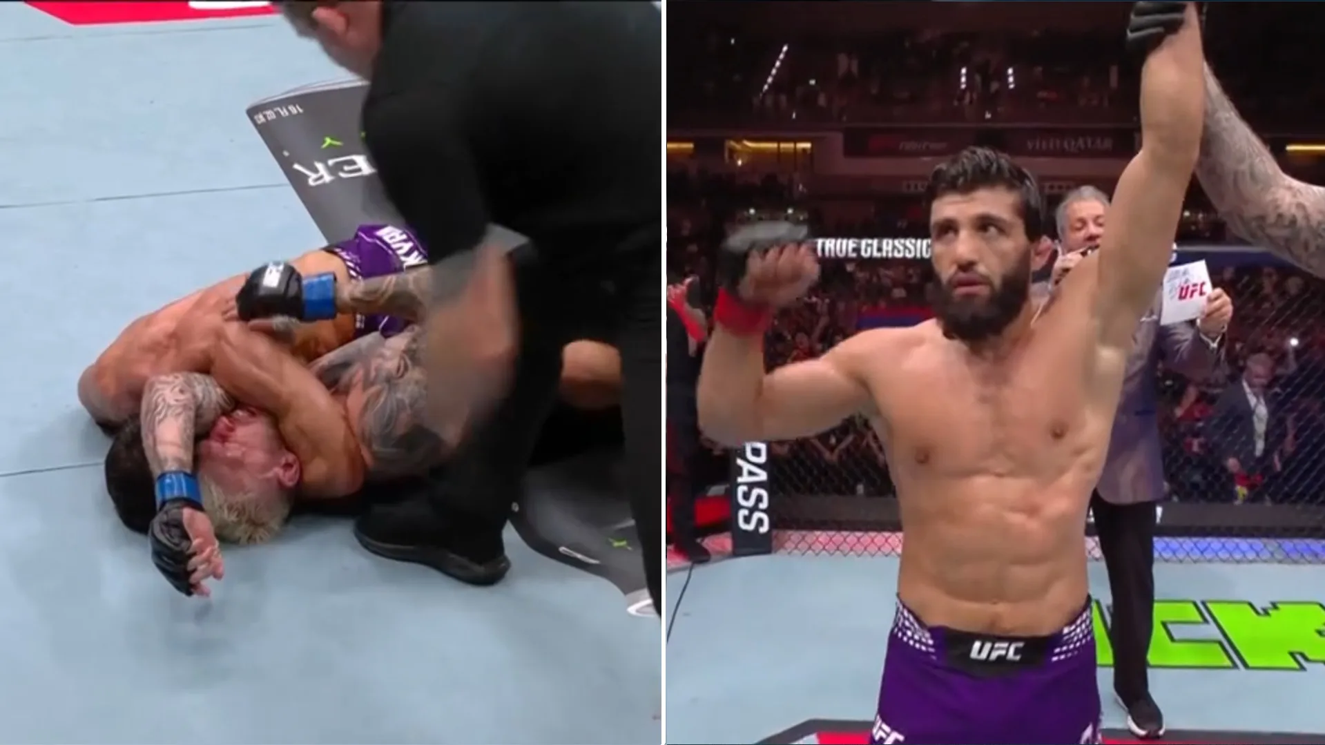 UFC Fight Night 265: Arman Tsarukyan poddał Dana Hookera w walce wieczoru [WIDEO]