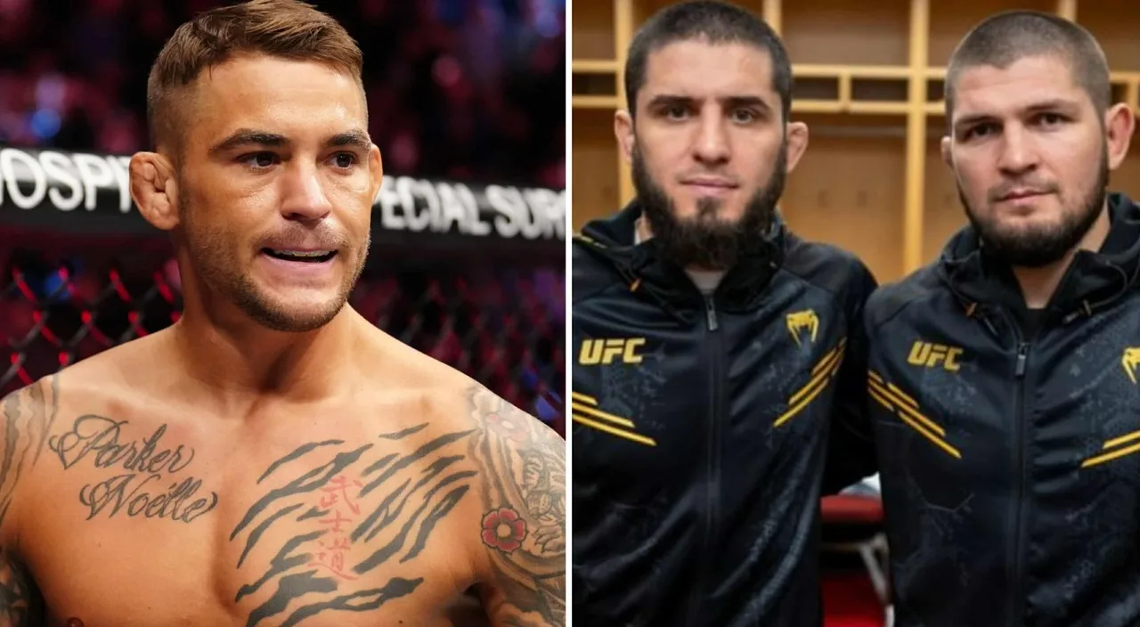 Kto jest lepszy – Islam Makhachev czy Khabib? Dustin Poirier zabrał głos [WIDEO]