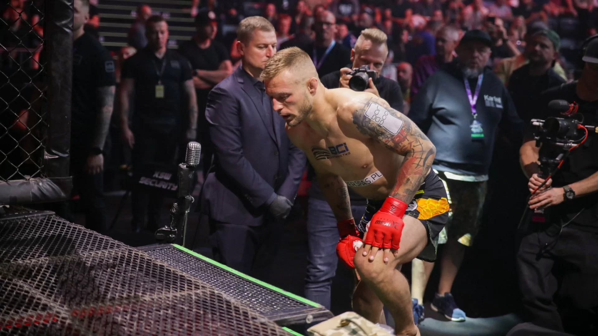 Roman Szymański przemówił po wypadnięciu z XTB KSW 112. „Tym razem los nie dopisał”