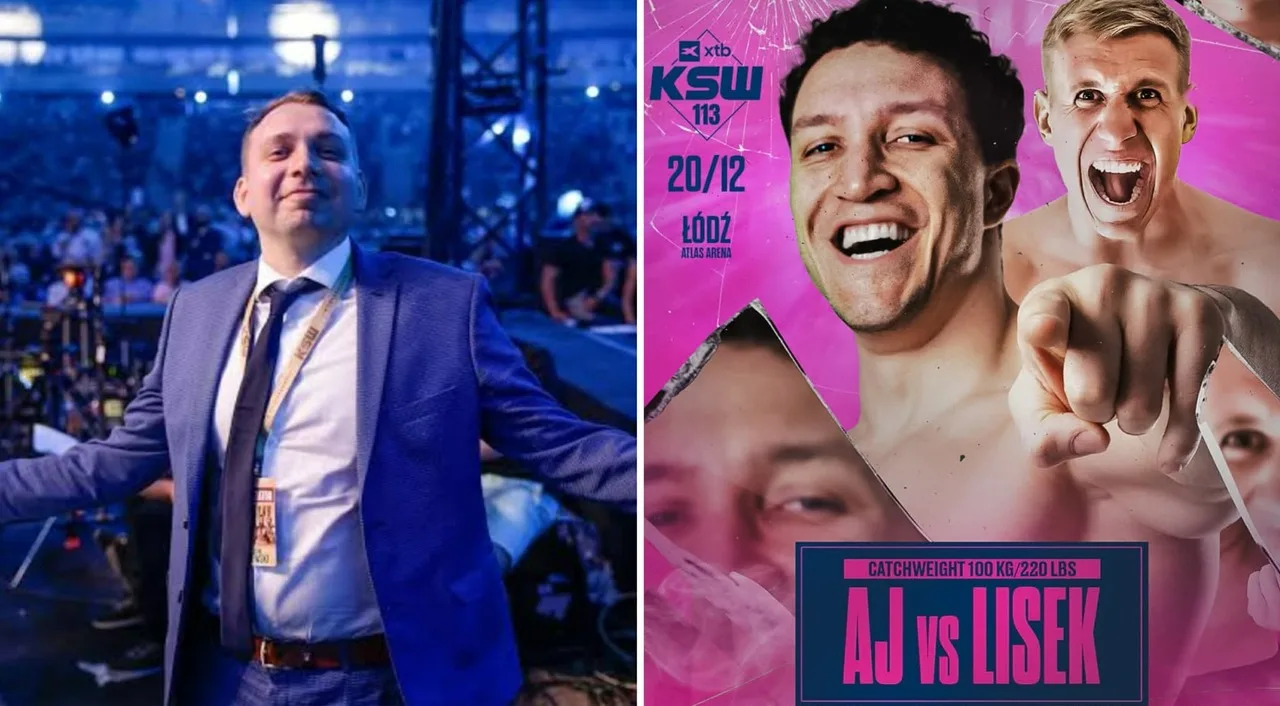 Pierwsze słowa Dyrektora Sportowego KSW o walce AJ kontra Lisek!