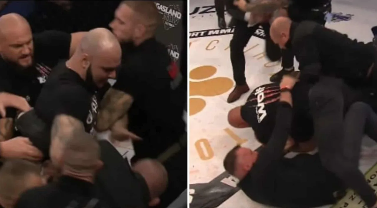 Wielka awantura na Short Prime MMA! Paweł Jóźwiak ląduje na deskach [WIDEO]