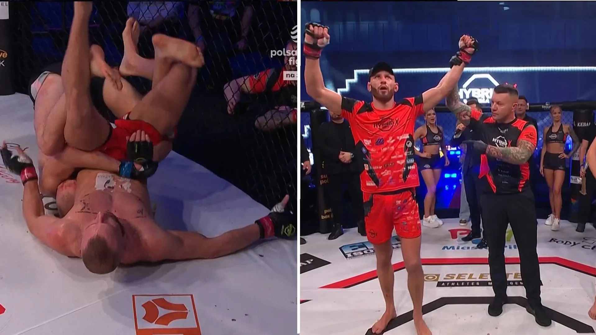 HYBRID MMA 10: Dawid Śmiełowski wygrał z Wyroślakiem niejednogłośną decyzją. Publiczność wygwizdała werdykt