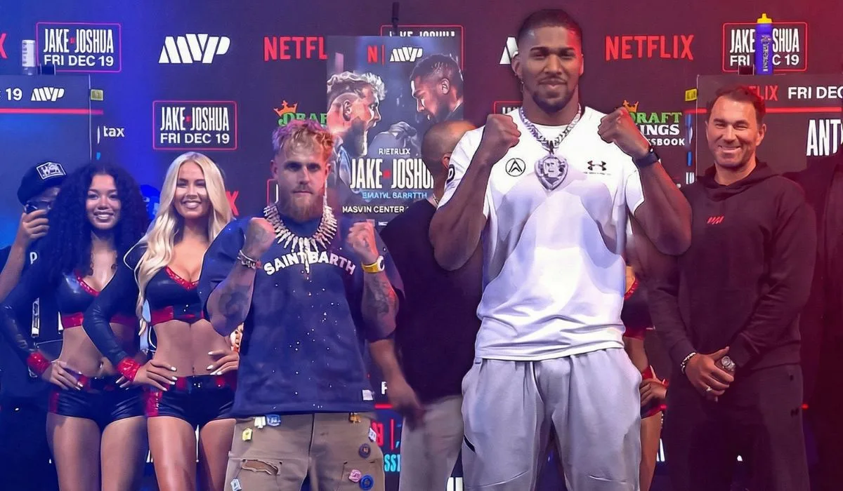 Jake Paul oko w oko z Anthonym Joshuą. Kibice obawiają się o zdrowie youtubera w tej walce