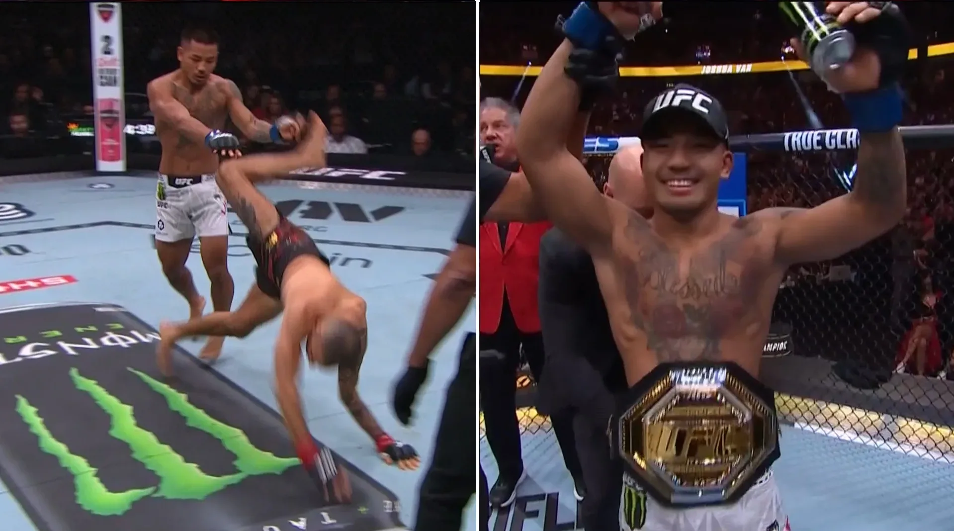 UFC 323: Pechowa kontuzja Alexandre Pantoji. Joshua Van zostaje w ten sposób mistrzem [WIDEO]