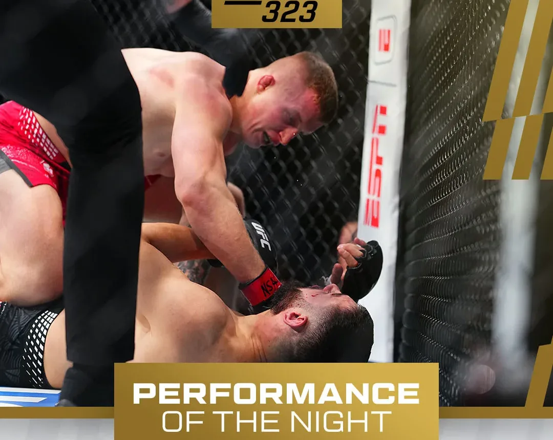 Bonusy po UFC 323. Iwo Baraniewski doceniony już w debiucie za swoją szaloną walkę [WIDEO]