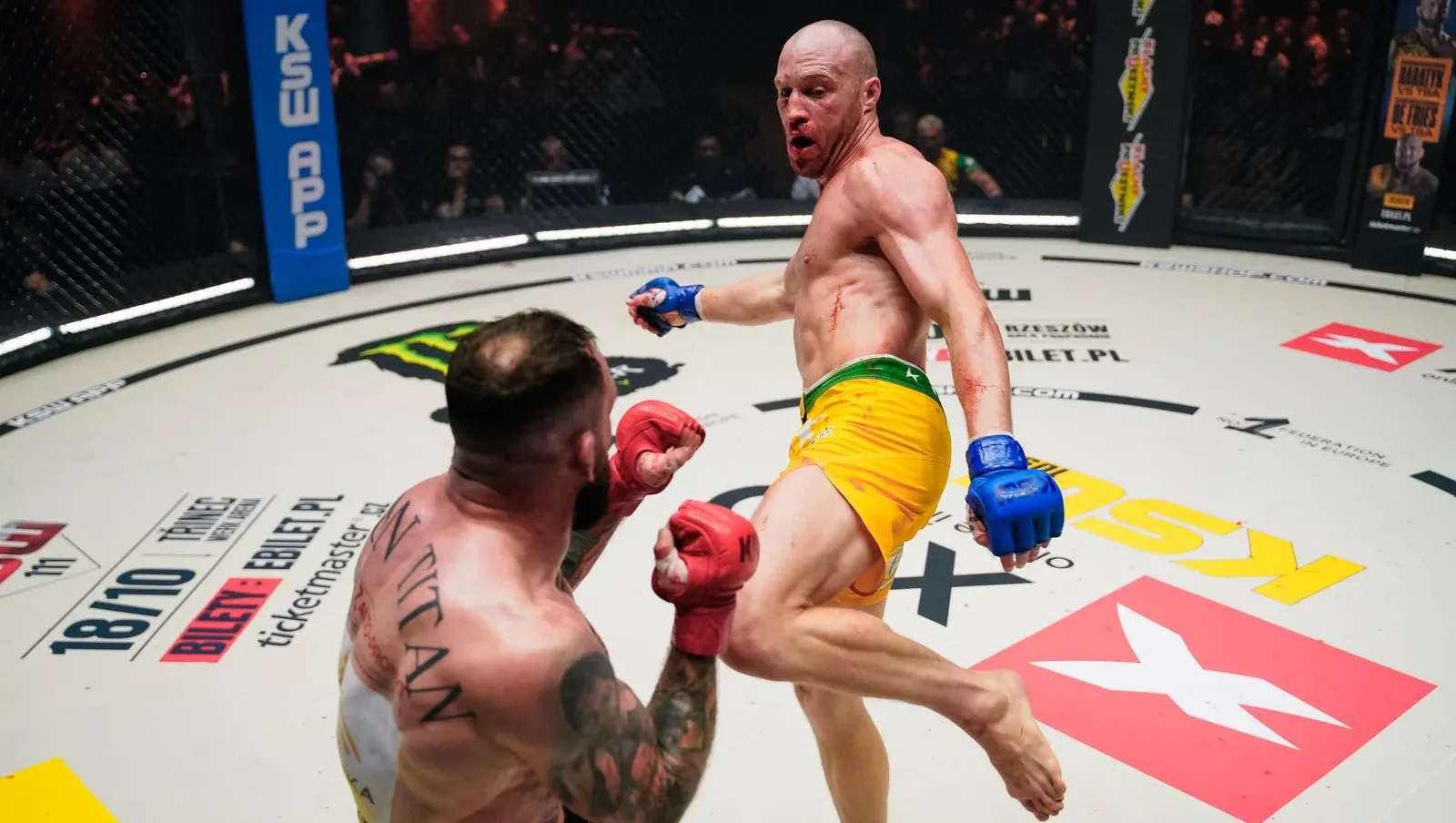 Andi Vrtacic przetrwał nawałnicę Goli a potem spektakularnie znokautował Polaka [WIDEO]