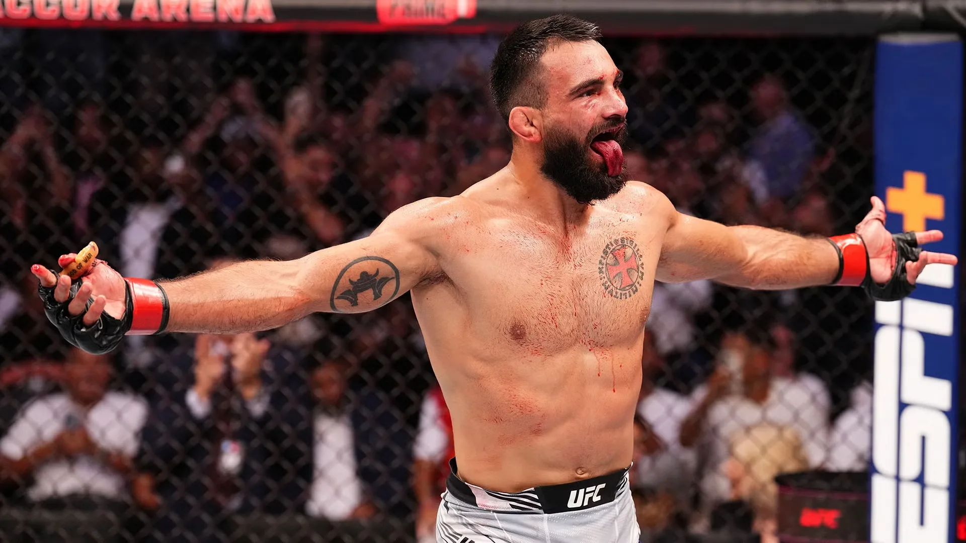 Benoit Saint-Denis zdemolował Hookera na UFC 325. Brutalne zakończenie walki [WIDEO]