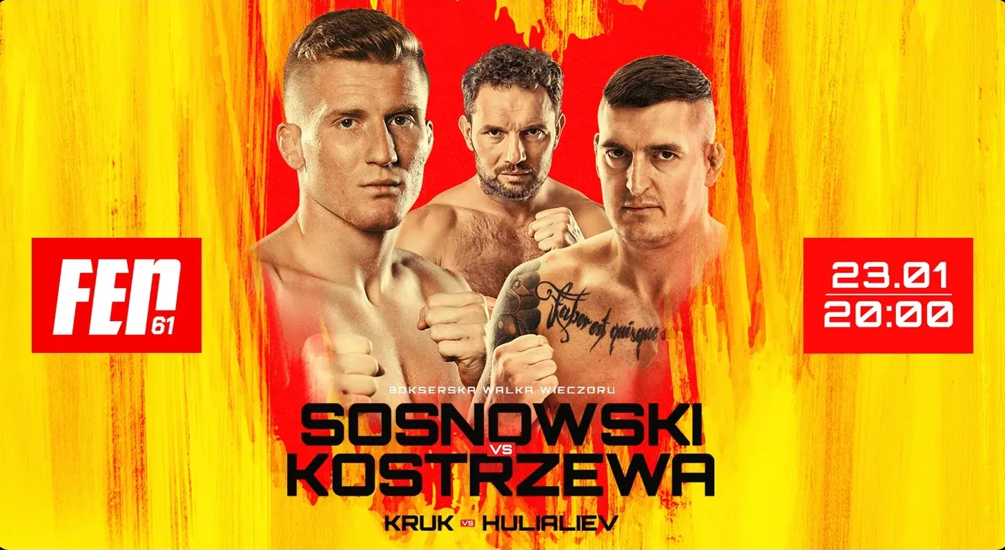 FEN 61 – wyniki na żywo. Kto wygrał walki?