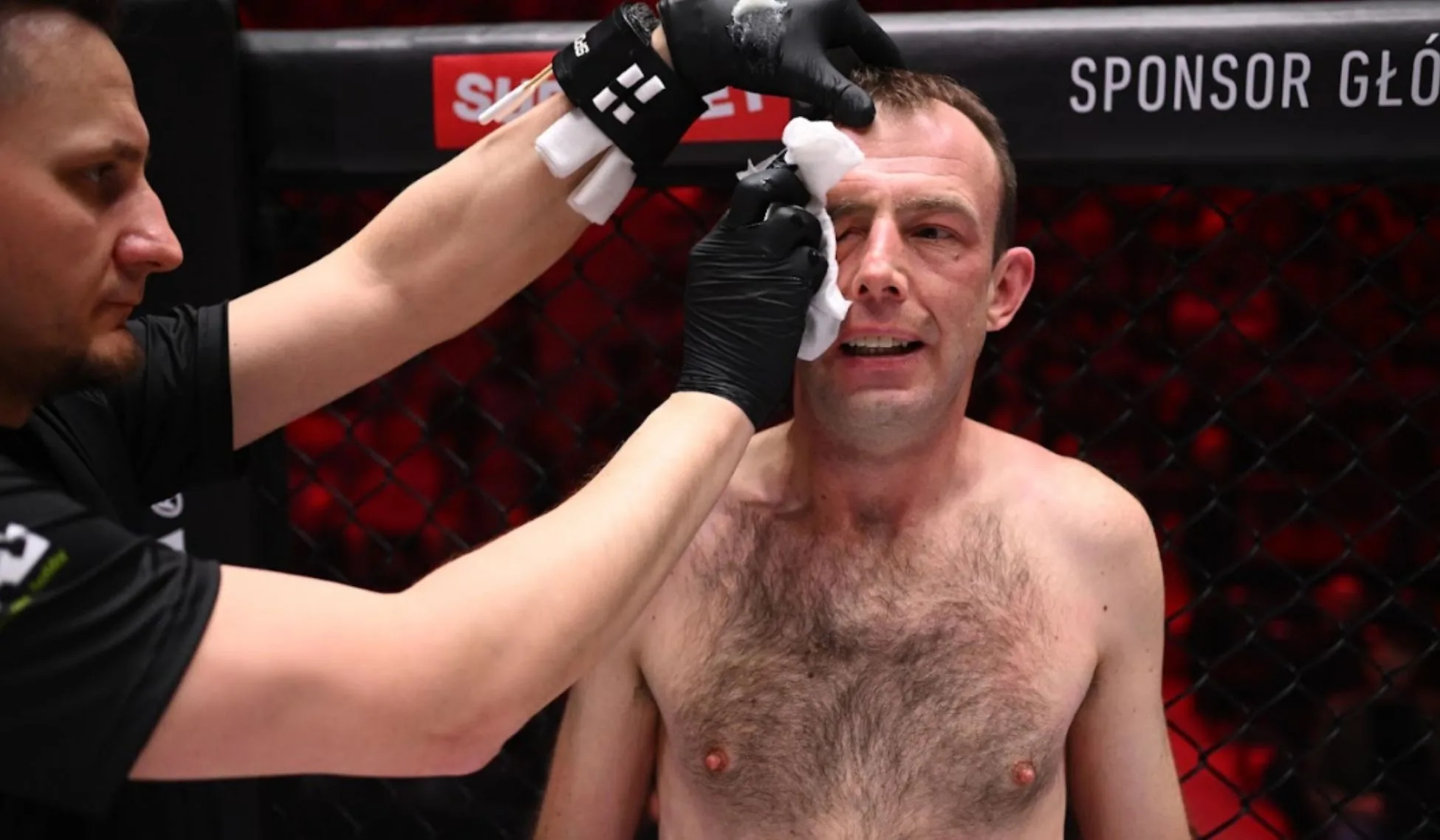 Bezdomny Rado bez szans na FAME 29. Rywal gwałtownie go znokautował