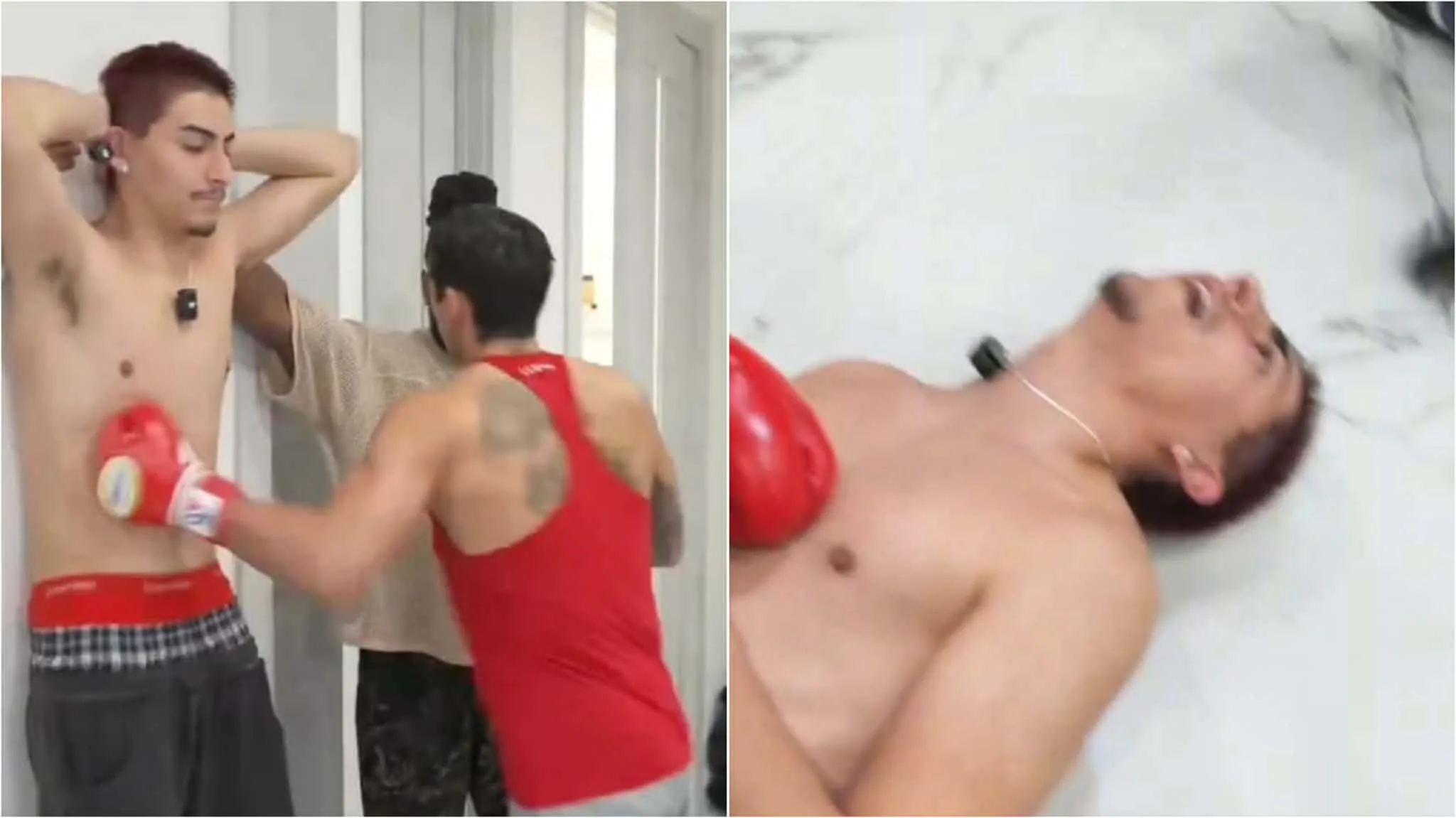 Streamer chciał sprawdzić siłę profesjonalnego boksera. Momentalnie pożałował