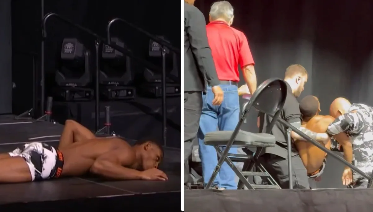 Dramat na ważeniu przed UFC 324. Zawodnik stracił przytomność [WIDEO]