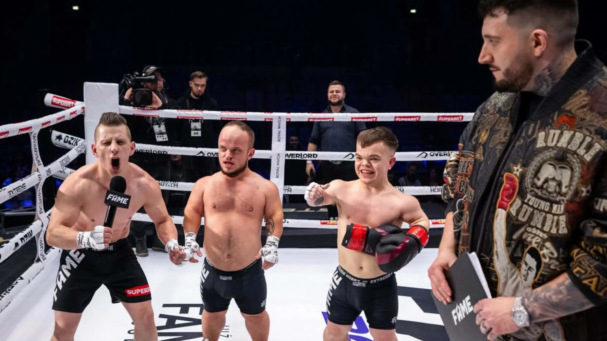 Walka niskorosłych sukcesem FAME. Wielkie show przed galą