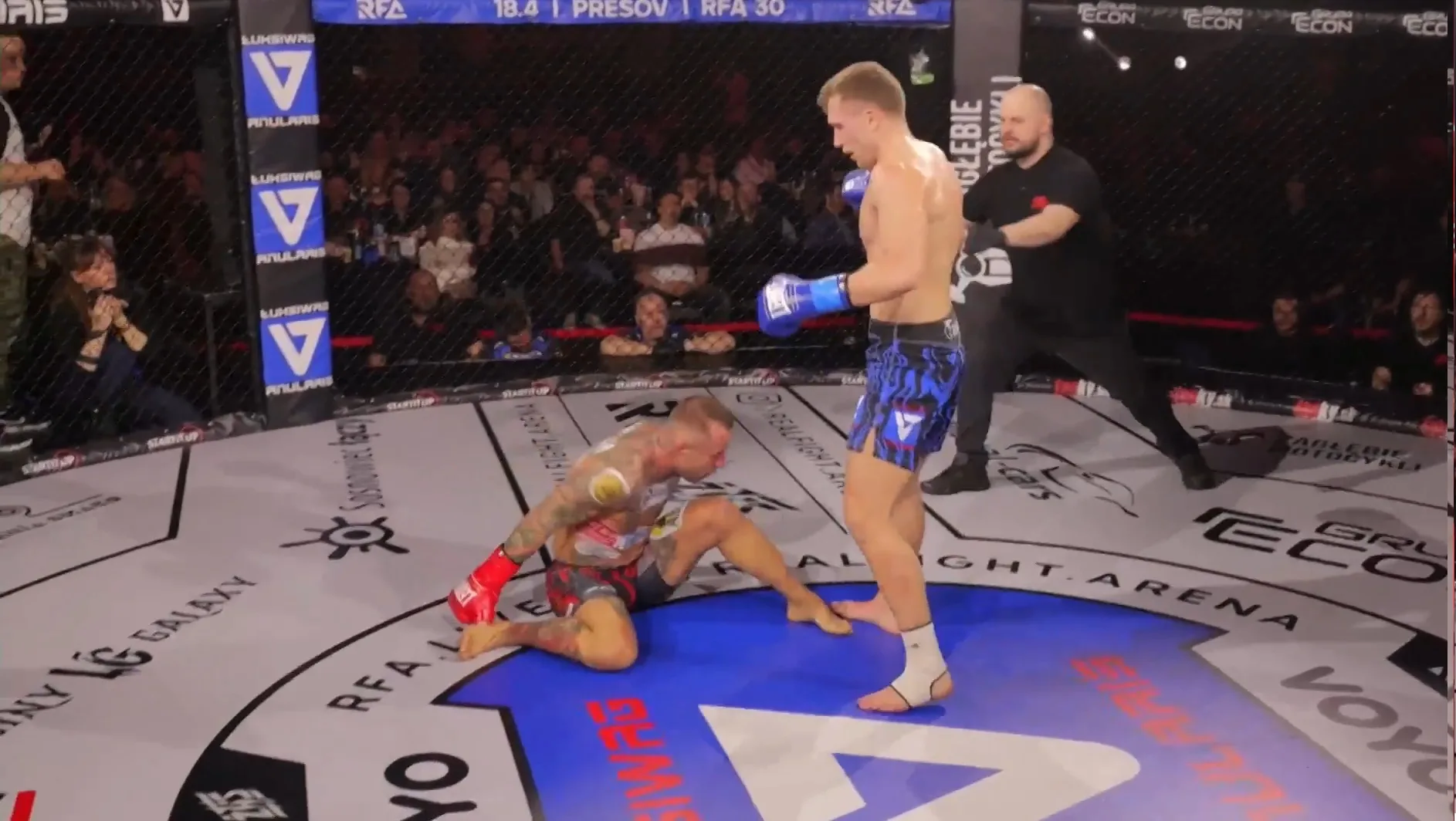 Adrian Błeszyński liczony dwukrotnie na RFA 28. „Ares’ przegrywa w walce wieczoru