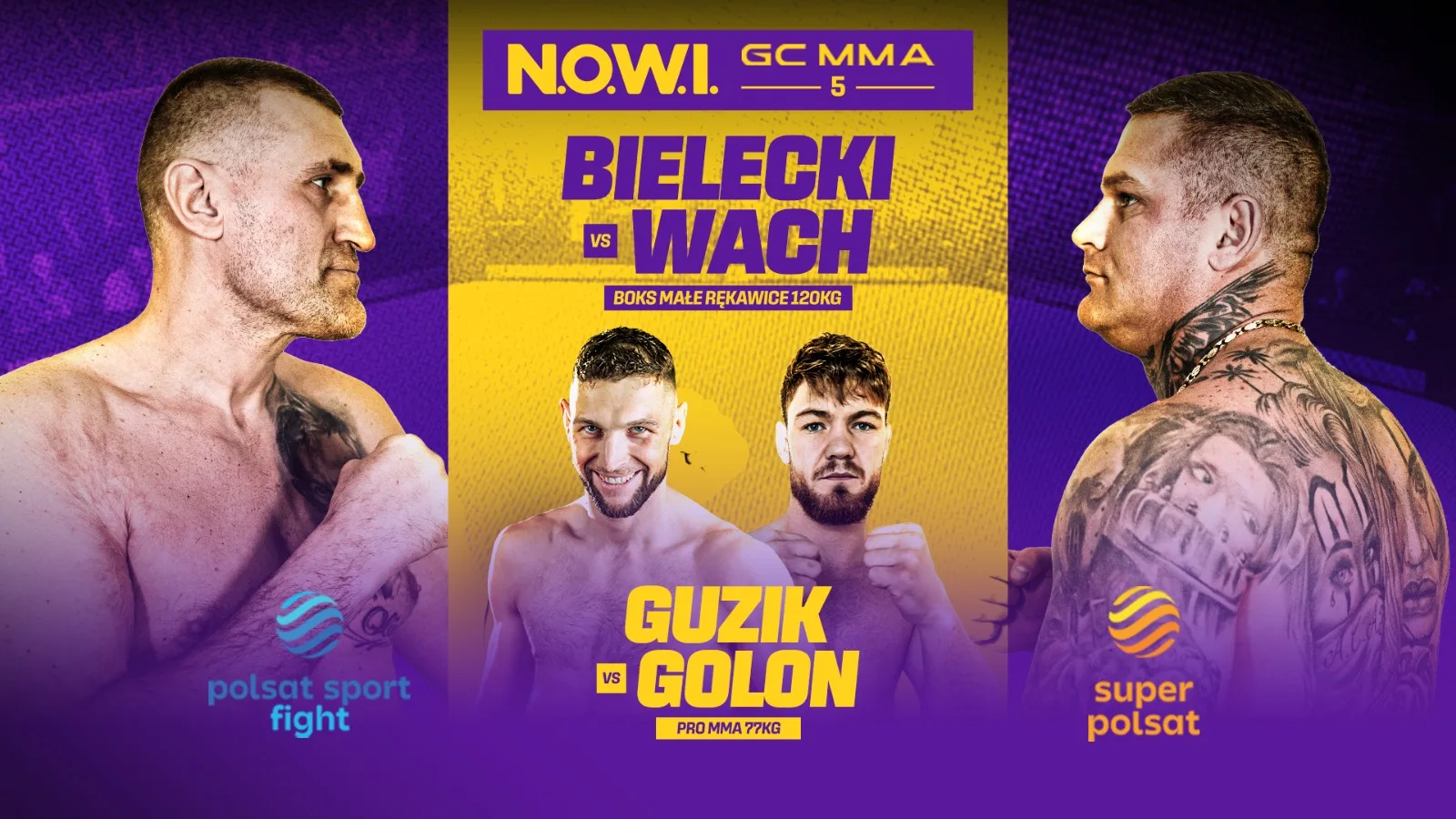N.O.W.I. Game Changer MMA 5 już 10 kwietnia w Krakowie. Ruszyła sprzedaż biletów