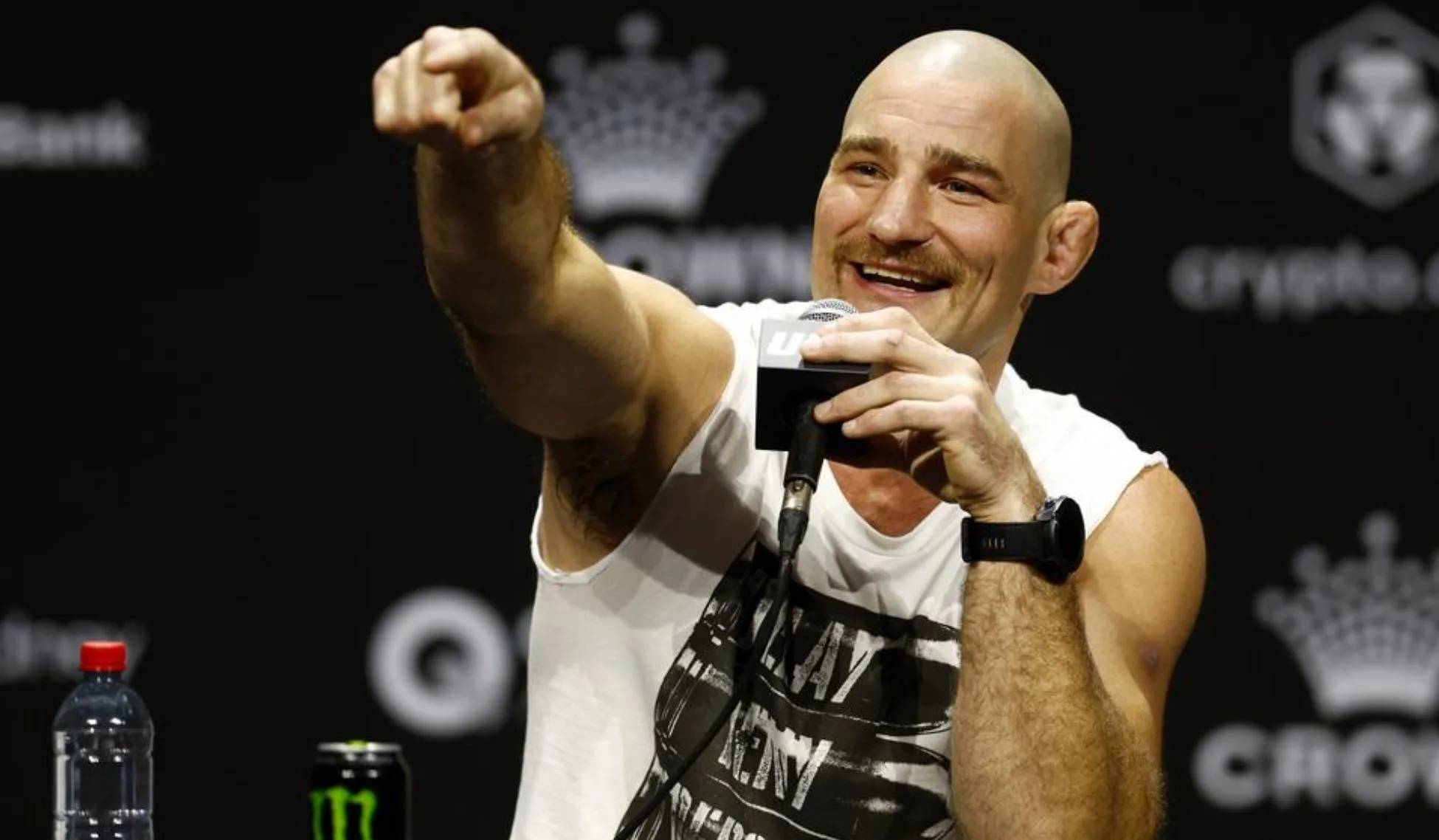 Strickland wygwizdany przed UFC w Houston. Amerykanin odpowiedział tłumowi