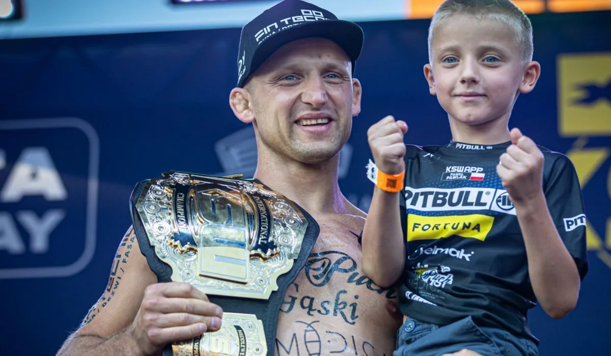 Syn mistrza KSW skradł show. Wytypował walkę ojca z Khalidovem