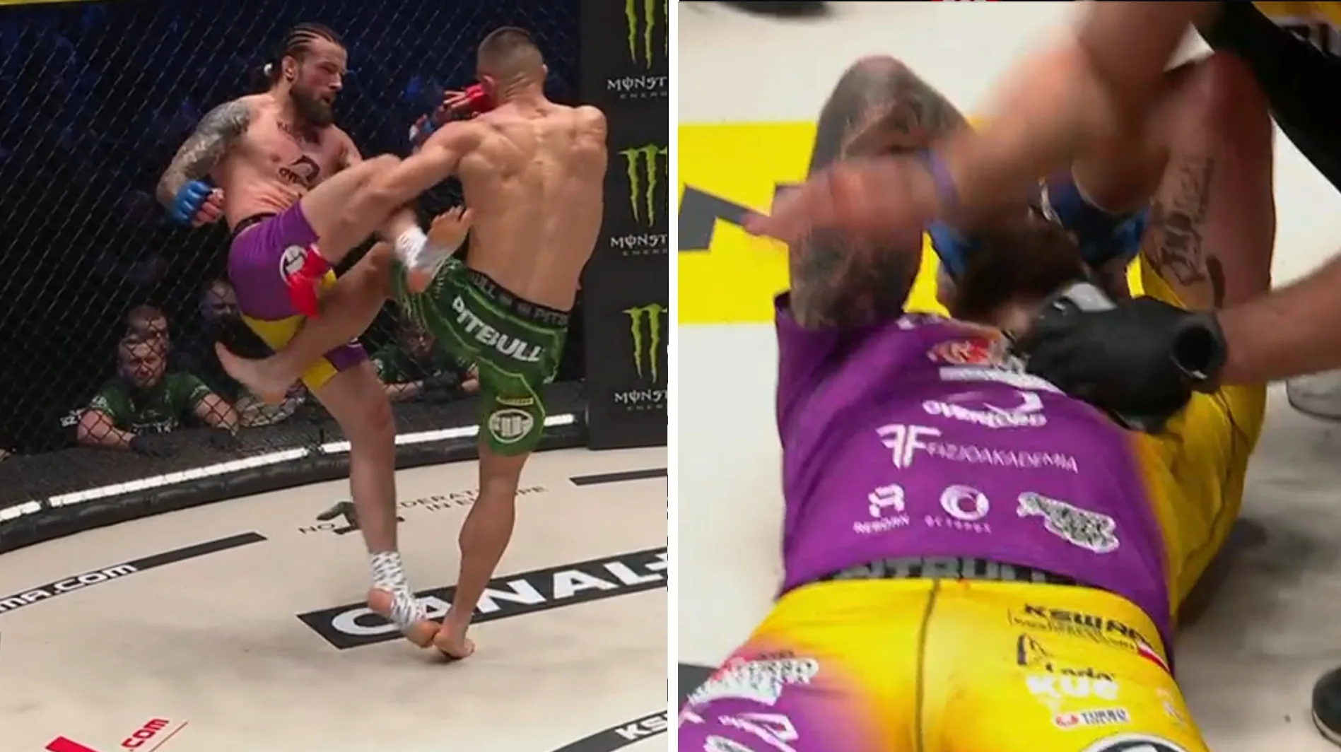 Festiwal kopnięć w krocze na KSW 115. Koziorzębski zwycięża ze Szczepaniakiem