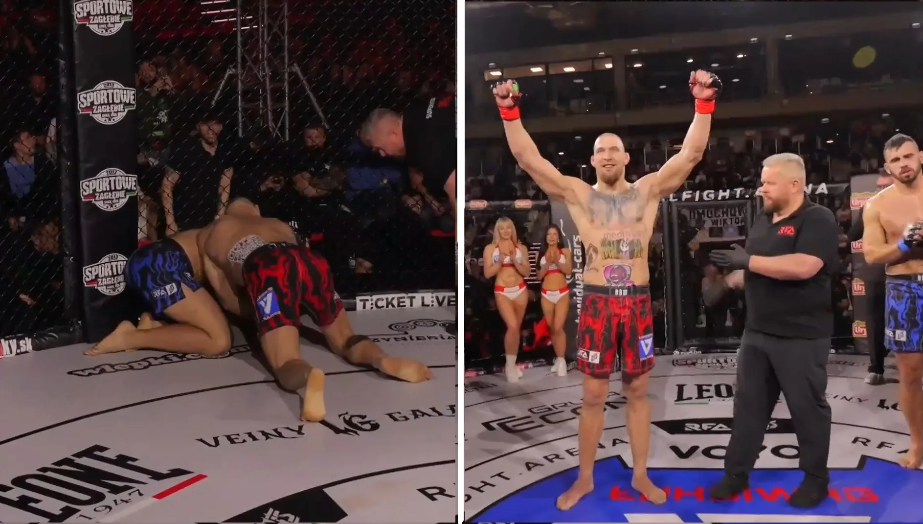 Kruszynka udanie debiutuje. Olbrzym kończy rywala na RFA 28