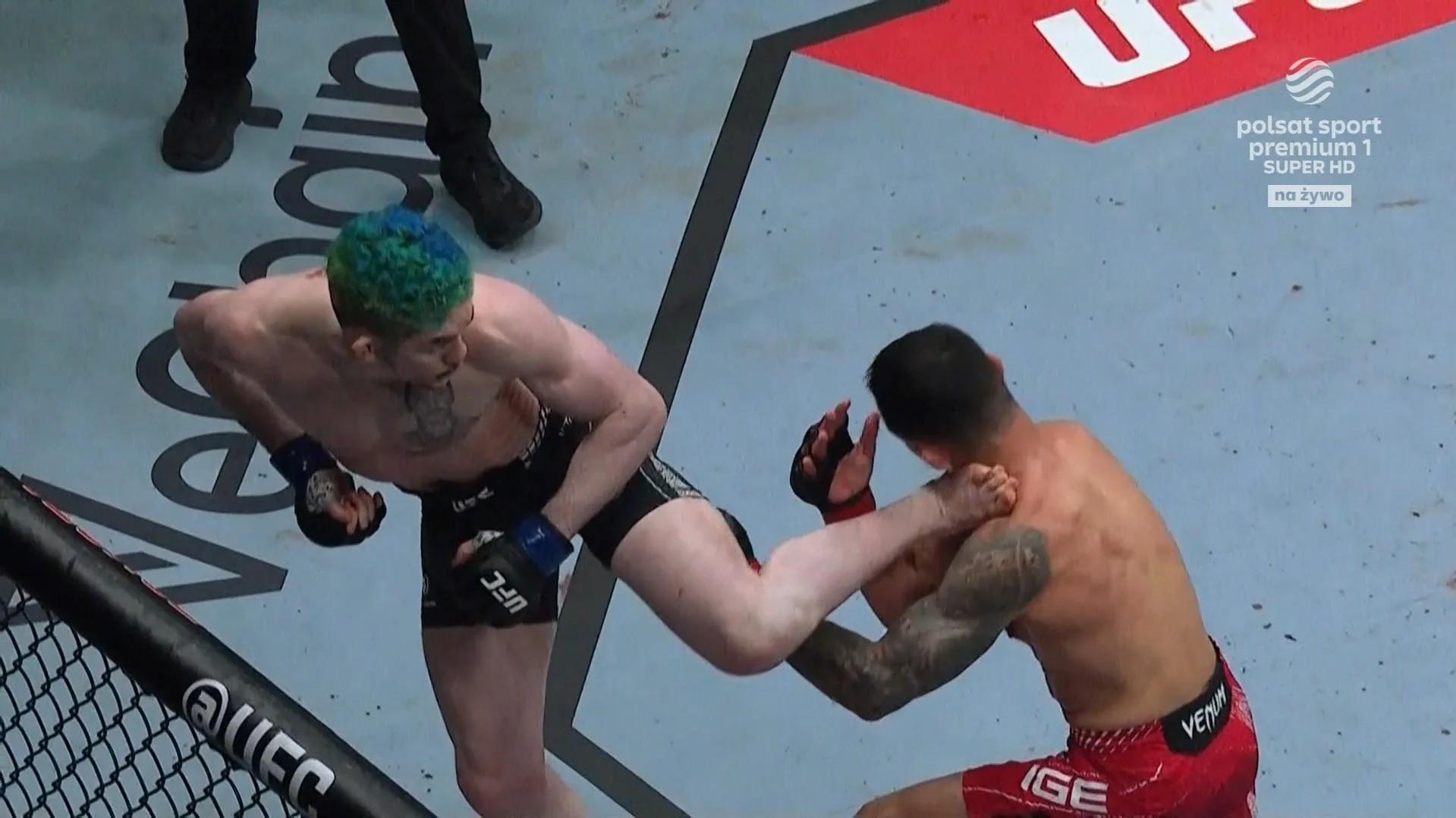 Melquizael Costa spektakularnie kończy Dana Ige na UFC Houston [WIDEO]