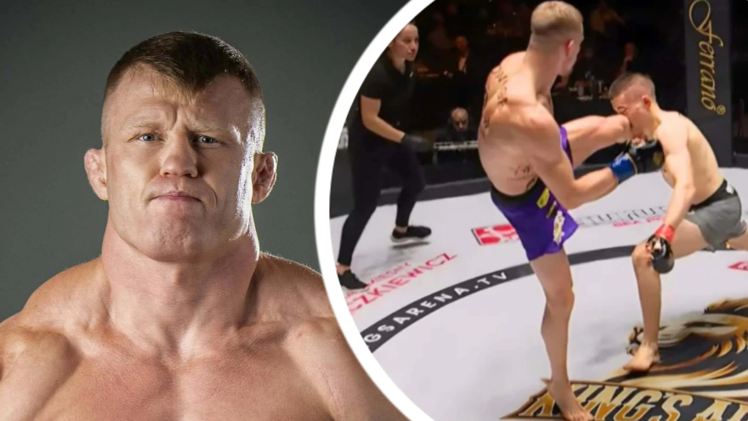 „Przykro się na to patrzyło”. Zawodnik KSW o ciężkim nokaucie na King’s Arena