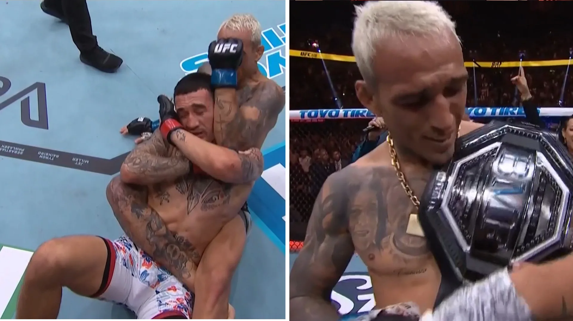 Charles Oliveira pokazał klasę na UFC 326. Brazylijczyk zdobywa pas BMF [WIDEO]