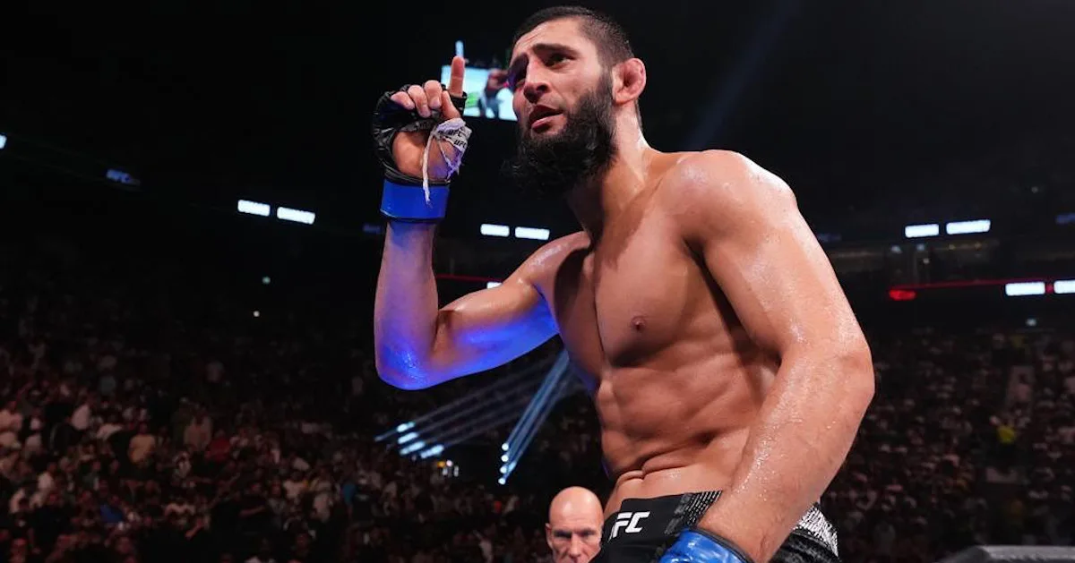 Khamzat Chimaev w walce wieczoru UFC 328. Zmierzy się z byłym mistrzem