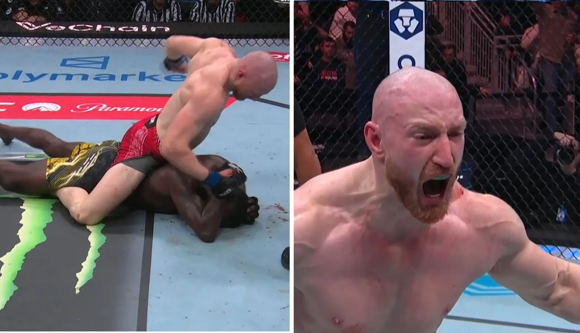 Joe Pyfer rozbił Adesanyę w walce wieczoru UFC Seattle [WIDEO]