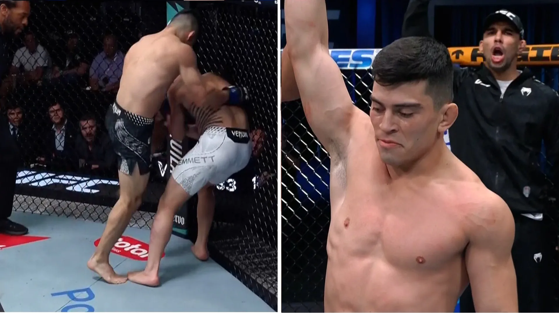Kevin Vallejos zdemolował Josha Emmeta w walce wieczoru UFC Vegas 114 [WIDEO]