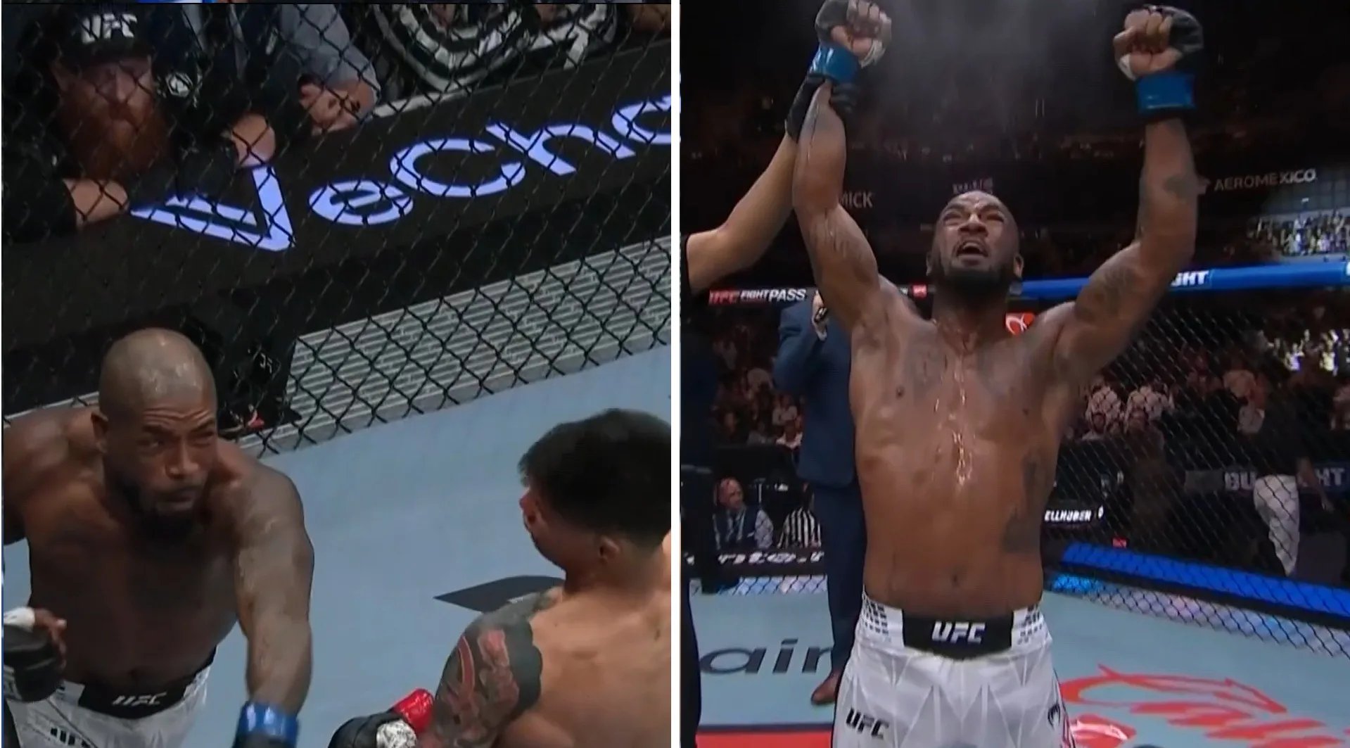 Stary człowiek i może! King Green kończy młodszego rywala na UFC Meksyk [WIDEO]