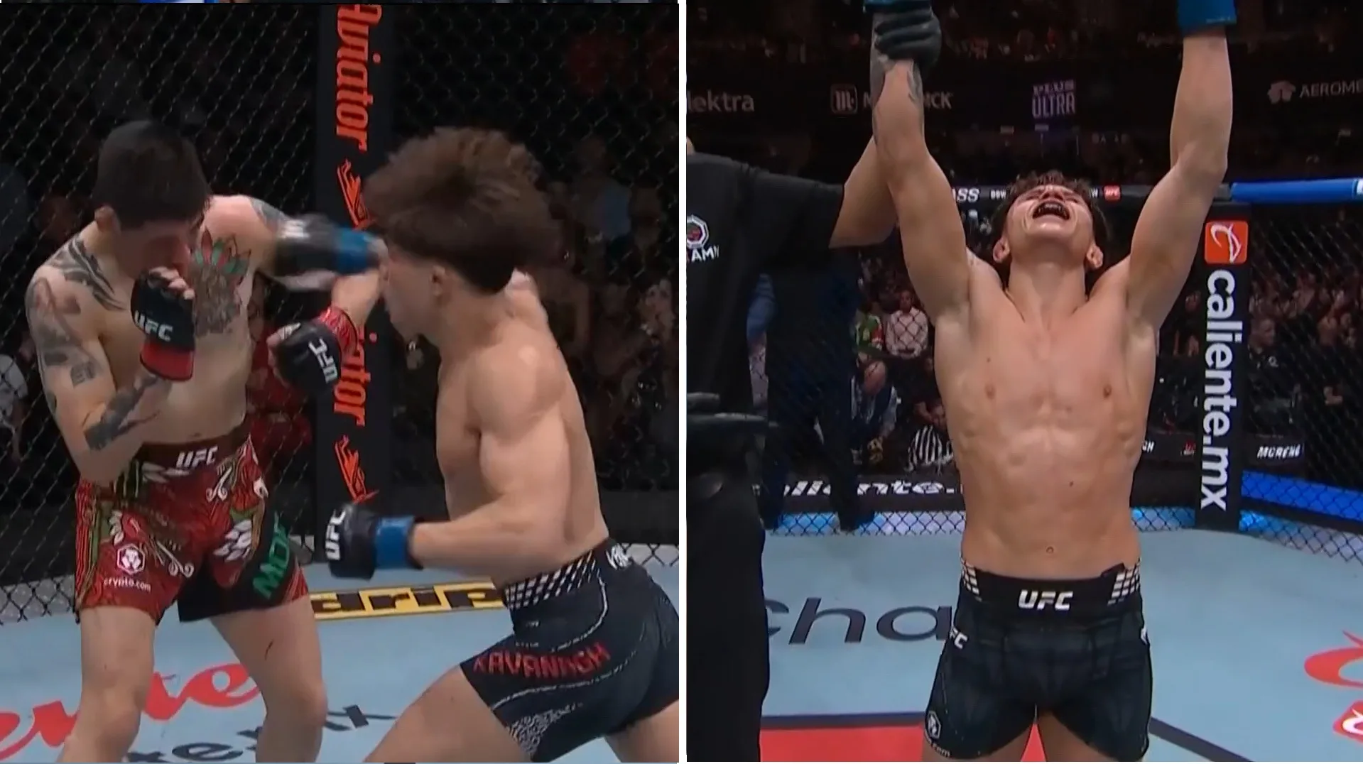 Lone’er Kavanagh w świetnym stylu porozbijał Brandona Moreno w walce wieczoru UFC Meksyk