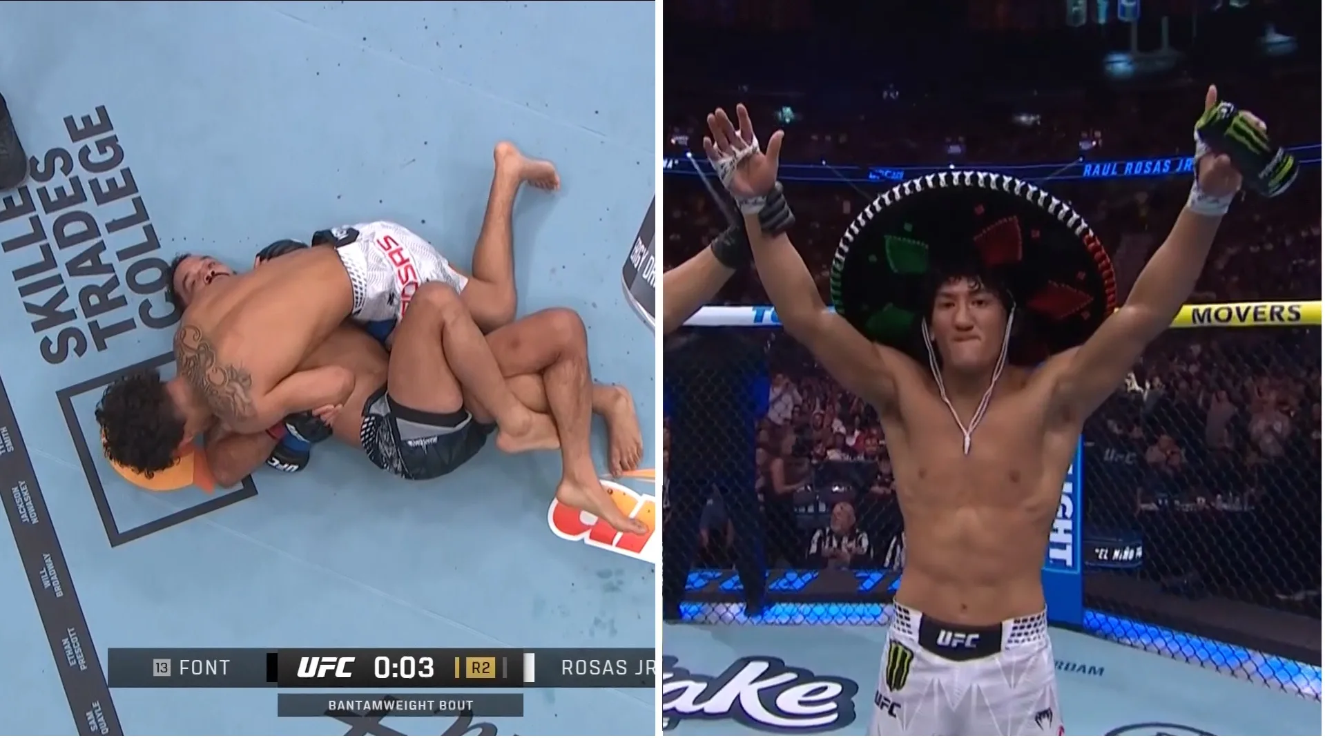 Raul Rosas totalnie zdominował weterana na UFC 326