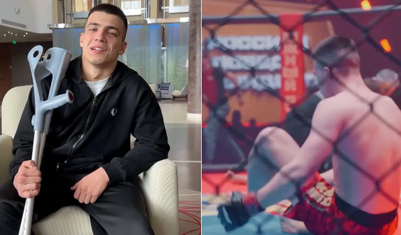 Koszmarna kontuzja po walce MMA. Wszystko przez salto na klatce