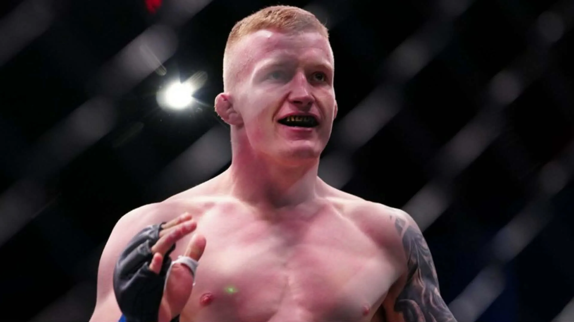 Iwo Baraniewski niczym mistrz UFC. Zadziwiające podobieństwo