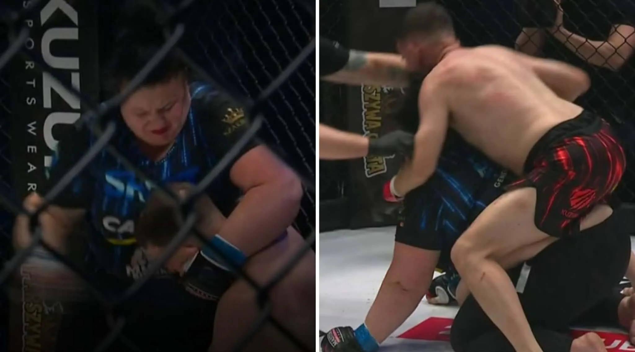 Piekło zamarzło. Mężczyzna wygrał walkę z kobietą na pato gali