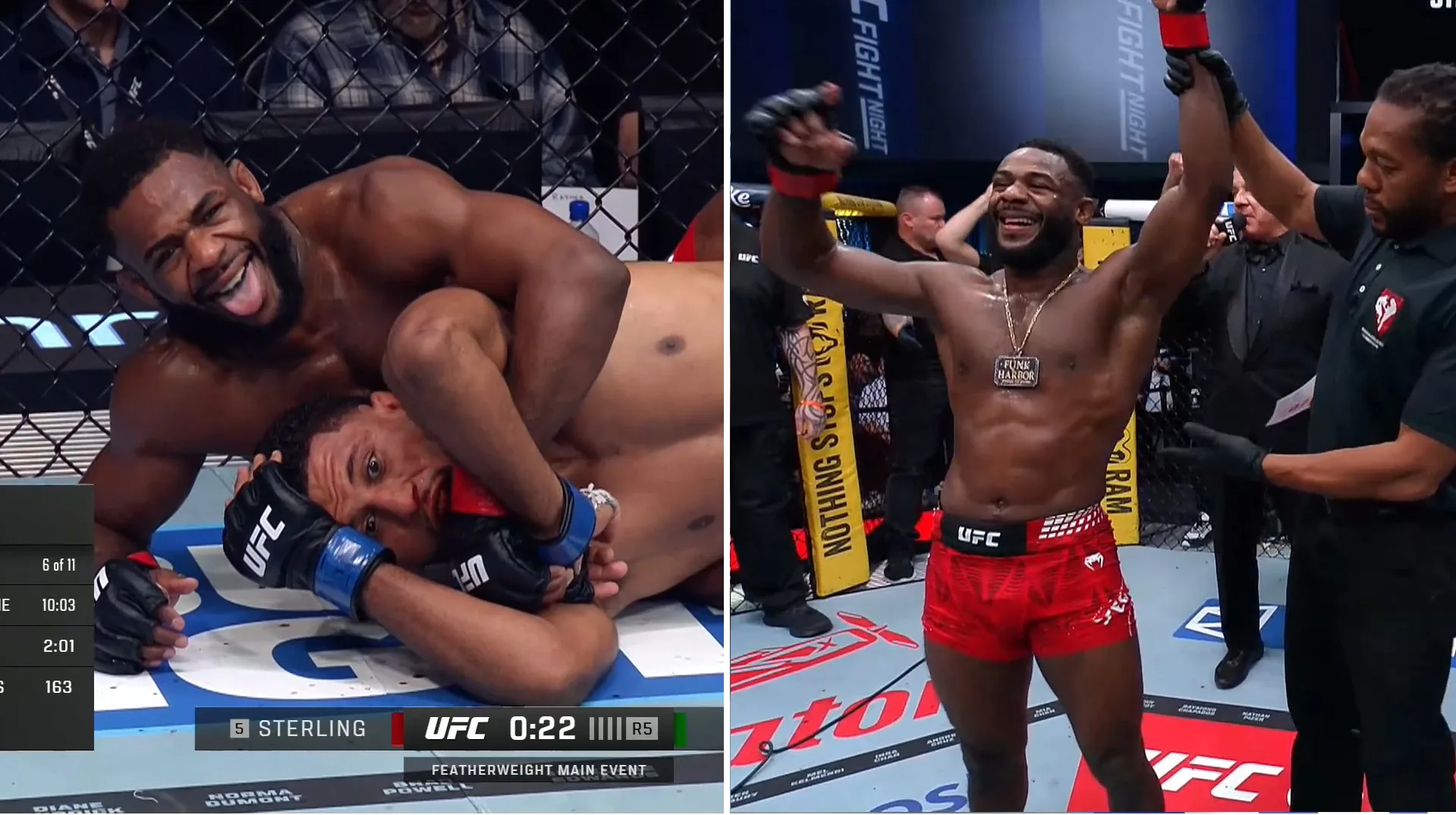 Aljamain Sterling zdominował Zalala na UFC Vegas 116. Pokaz klasy byłego mistrza [WIDEO]