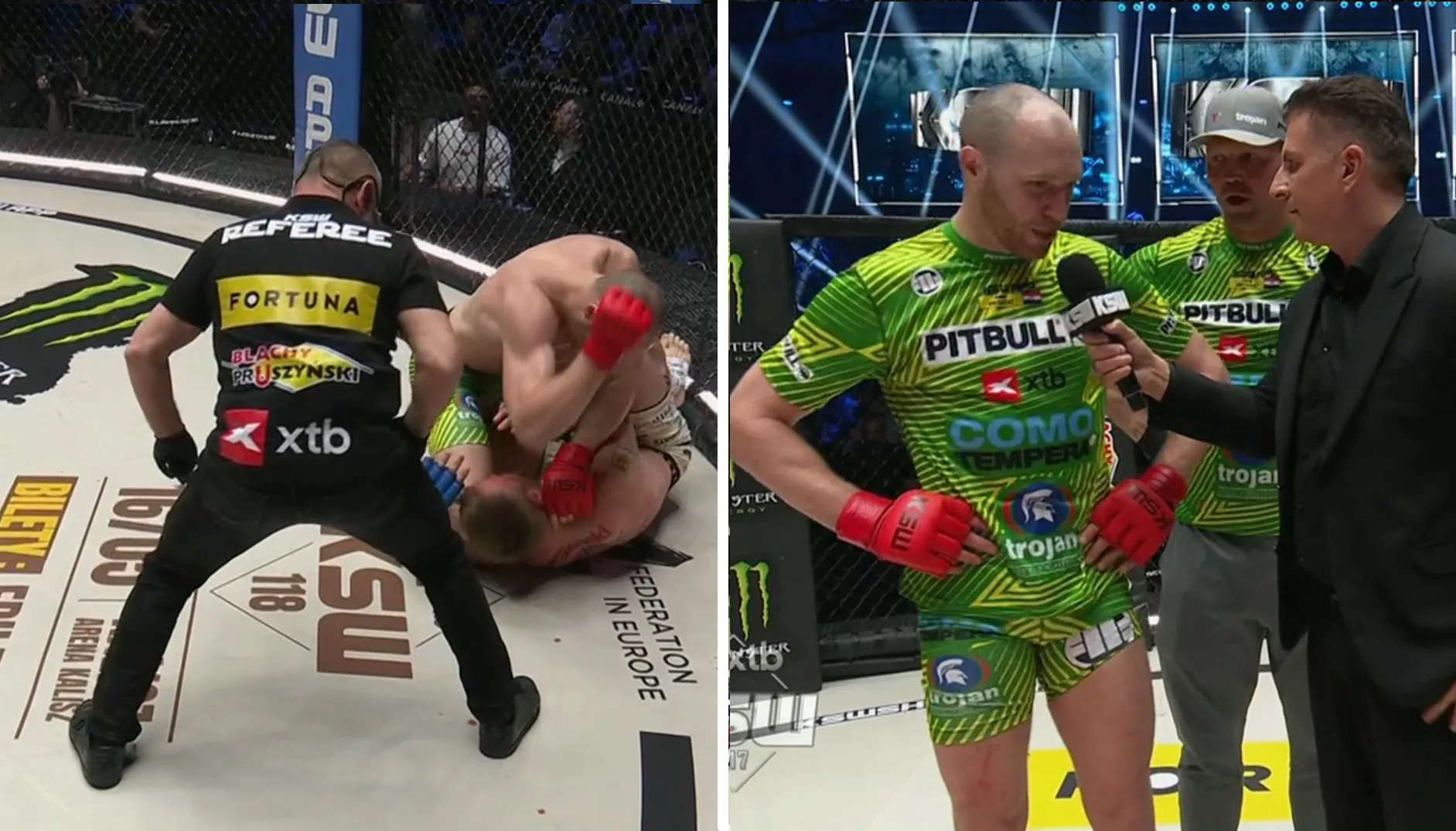 Andi Vrtačić efektownie kończy Odzimkowskiego już w 1. rundzie na KSW 117 [WIDEO]