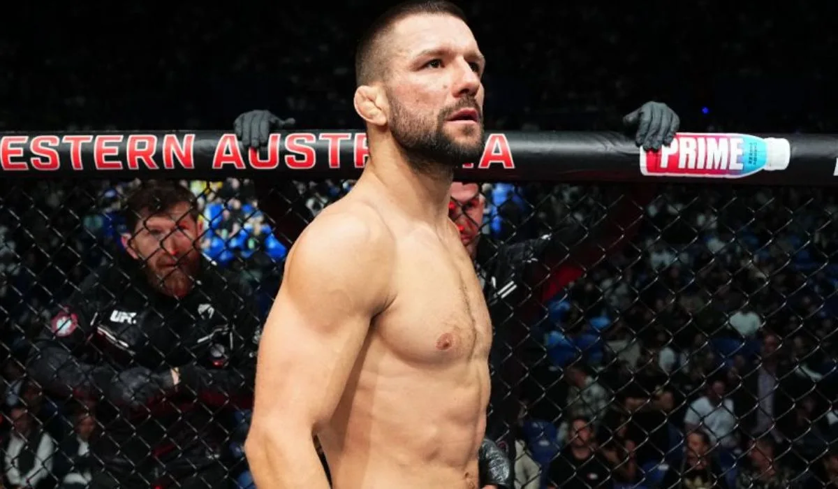 Mel Gibson oglądał walkę Mateusza Gamrota w UFC. Nietypowa historia zza kulis