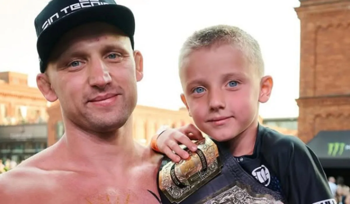 „Mogłem go nie brać.” Mistrz KSW o obecności syna na walce z Mamedem