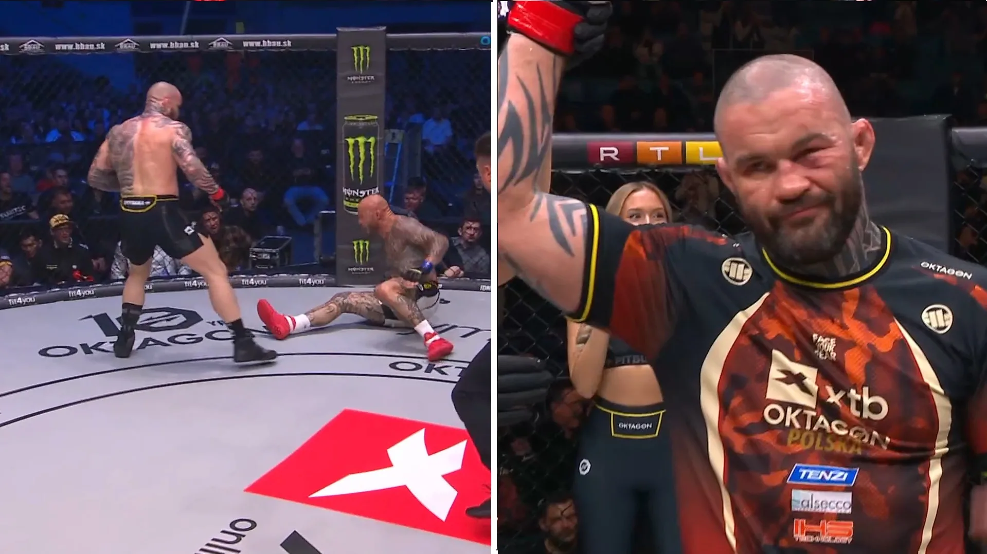 Michał Materla triumfuje na OKTAGON 86. „Cipao” pewnie pokonał Niemca